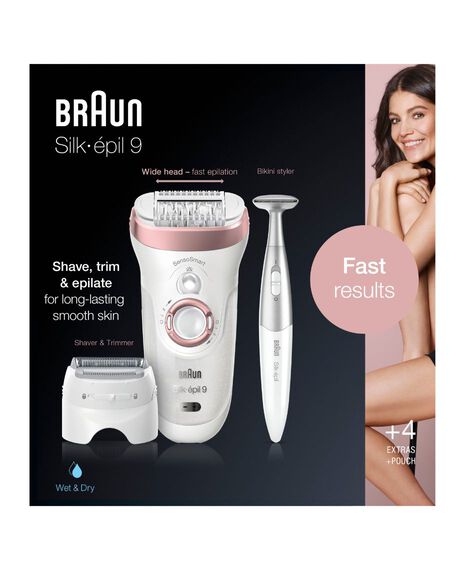 Silk-épil 9 Epilator with Bikini Trimmer